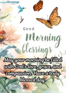 Beautiful Good Morning Blessings