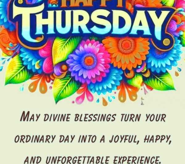 Happy Thursday Blessings