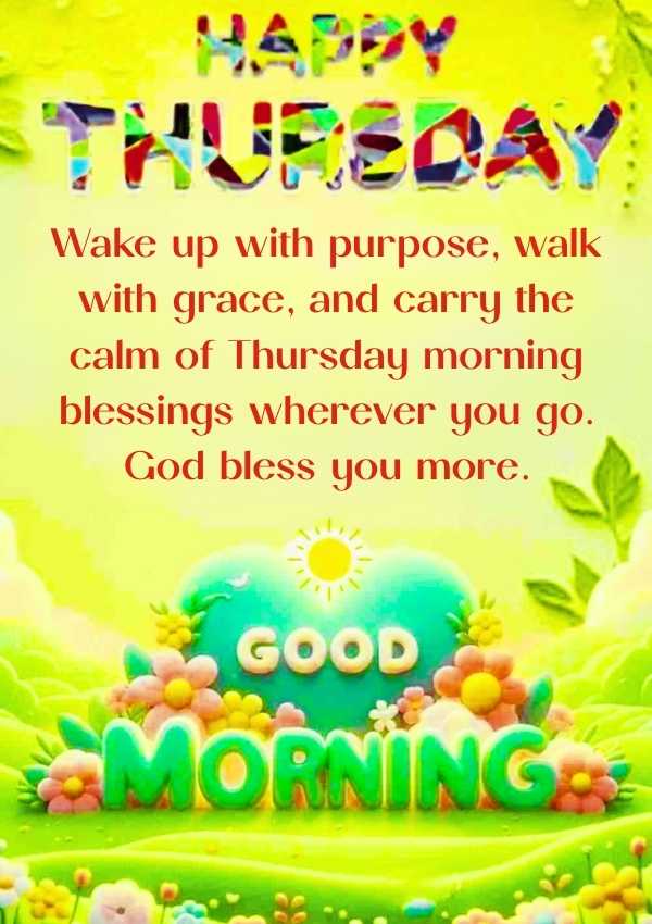 Encouraging Thursday Morning Blessings