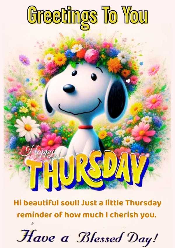 Thursday Greetings and Messages