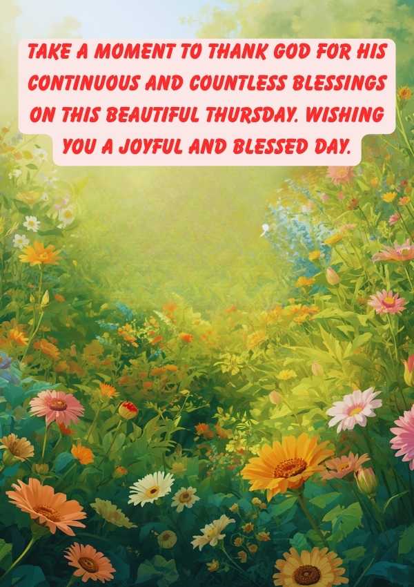 Thursday Blessings Quotes