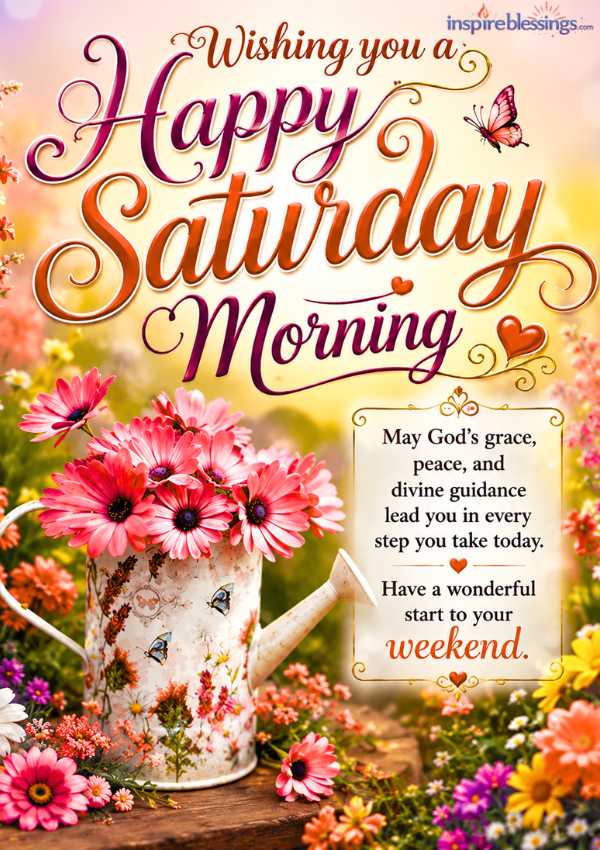 Saturday Weekend Wishes