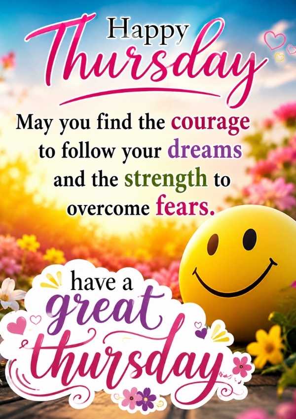 Lovely Thursday Wishes
