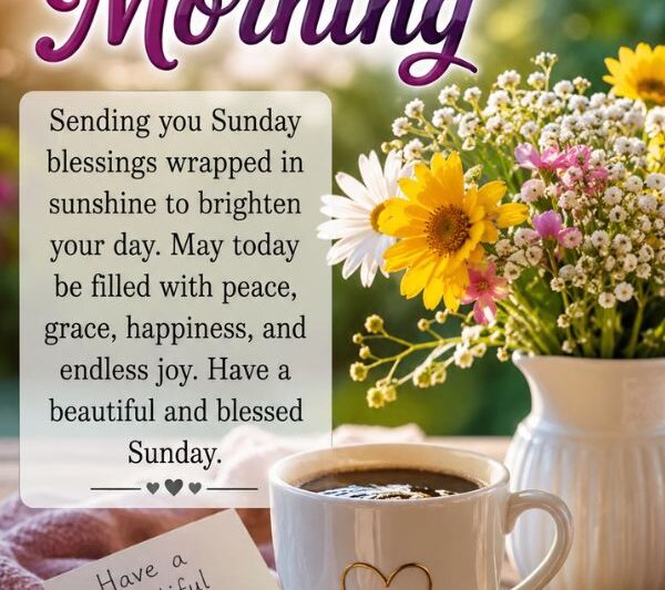 Inspirational Sunday Morning Blessings, Prayers, Quotes & Wishes