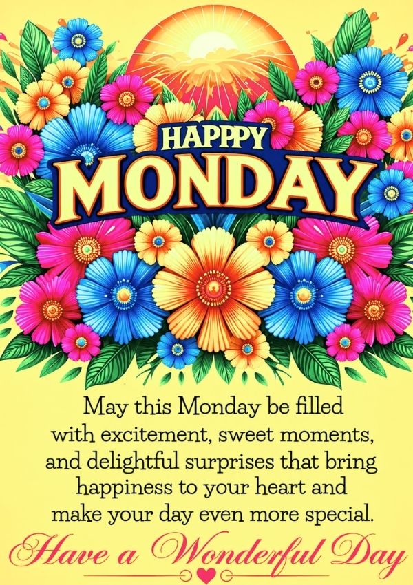 Good Morning Happy Monday Blessings