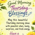 Beautiful Good Morning Thursday Blessings