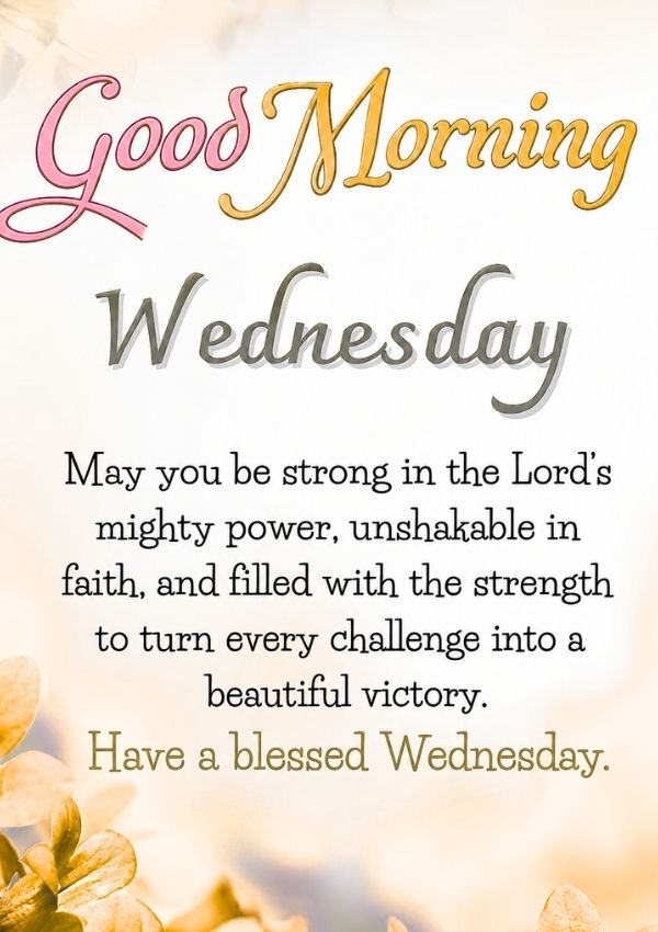 Heartfelt Wednesday Morning Blessings