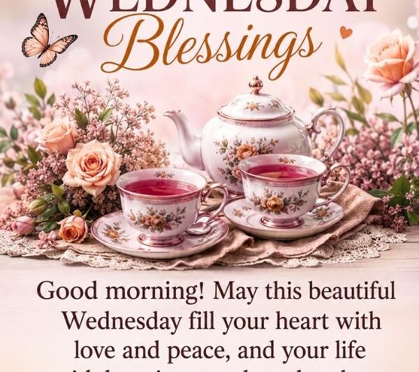 Beautiful Good Morning Wednesday Blessings
