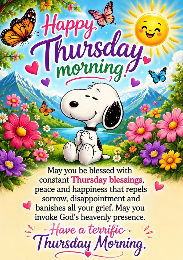 Happy Thursday Morning Blessings