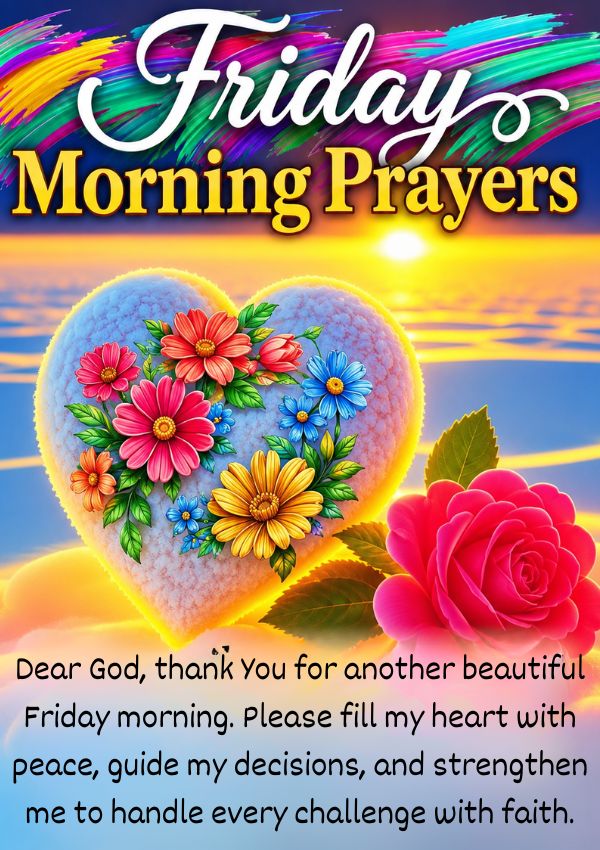 Friday Morning Blessings and Prayers