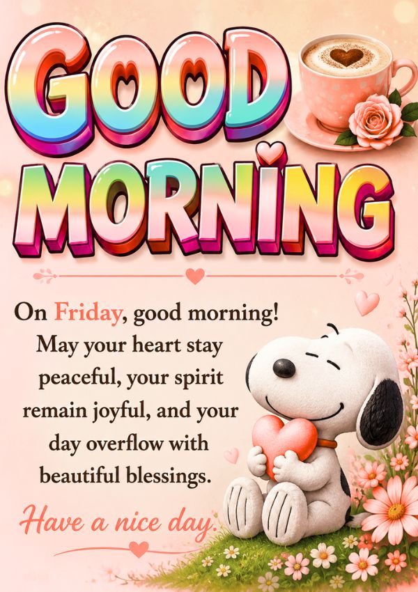 Inspirational Friday Morning Blessing Quotes
