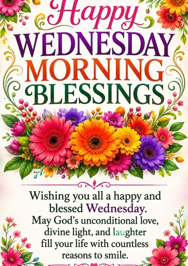 Happy Wednesday Morning Blessings