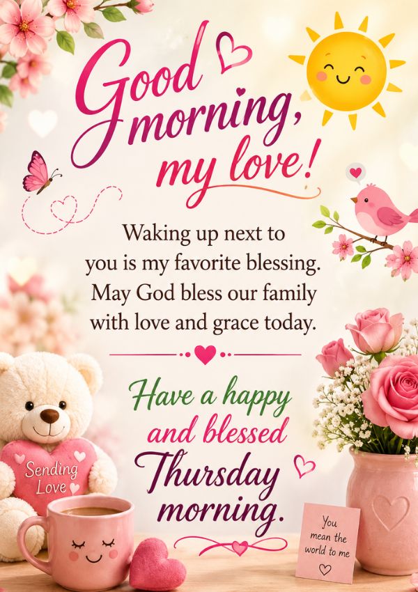 Good Morning Thursday Wishes