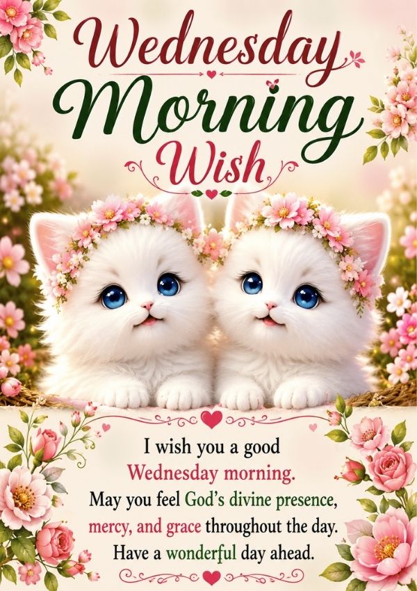 Good Morning Wednesday Wishes for Loved ones