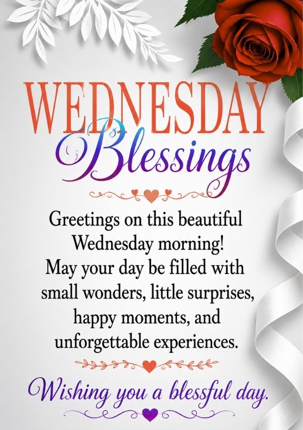 Free Wednesday Morning Greetings