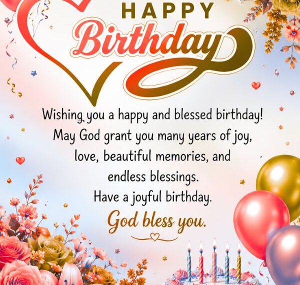 Happy and Blessed Birthday Blessings